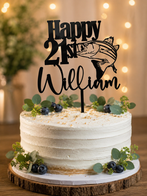 Cake Topper Celebration Acrylic