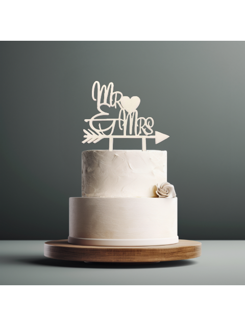 Personalised Wedding / Engagement Cake Topper