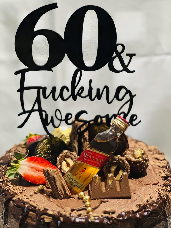 Cake Topper Custom Acrylic