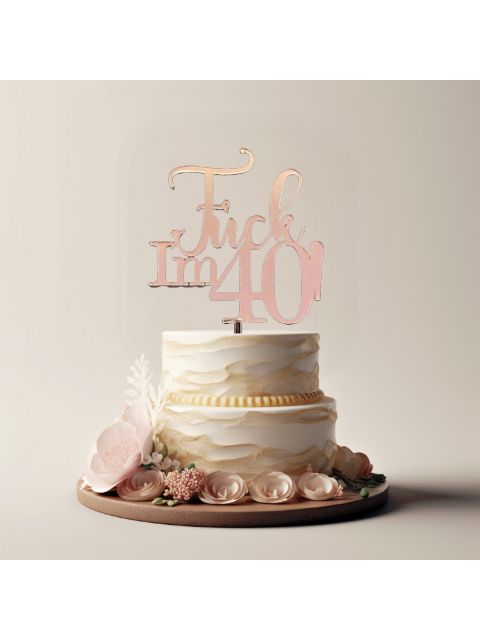 Cake Topper Celebration Acrylic