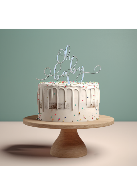 Cake Topper Celebration Acrylic