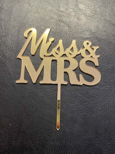 Personalised Wedding / Engagement Cake Topper