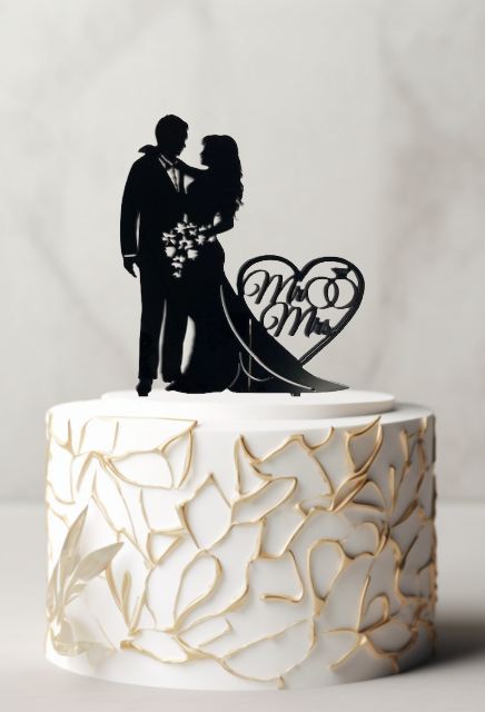 Personalised Wedding / Engagement Cake Topper