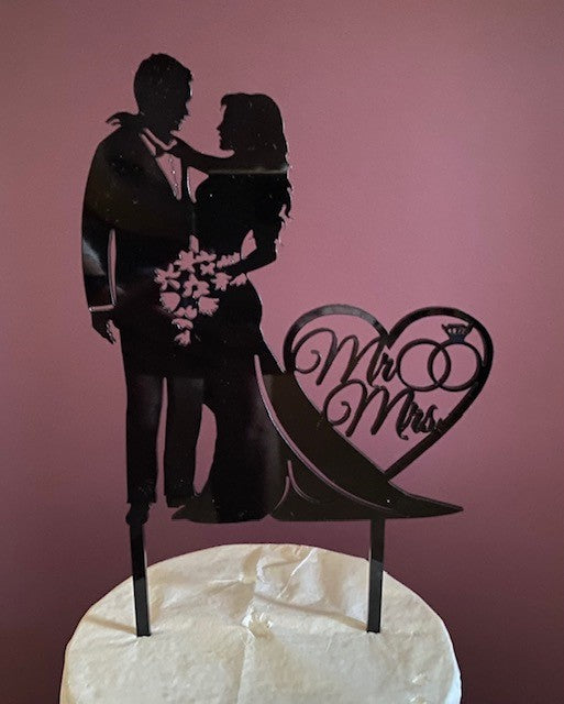 Personalised Wedding / Engagement Cake Topper