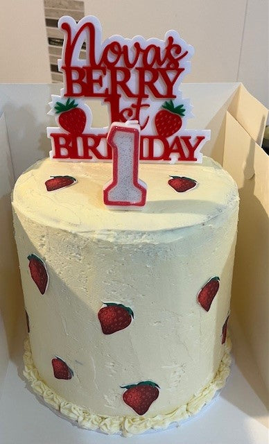 Cake Topper - Layered