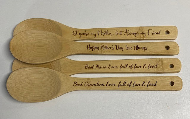 Wooden Spoon - Engraved