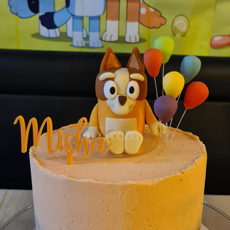 Cake Topper Custom Acrylic