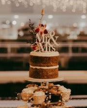 Cake Toppers Celebration Wood
