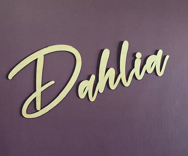 Name Plaques - Wooden Personalised