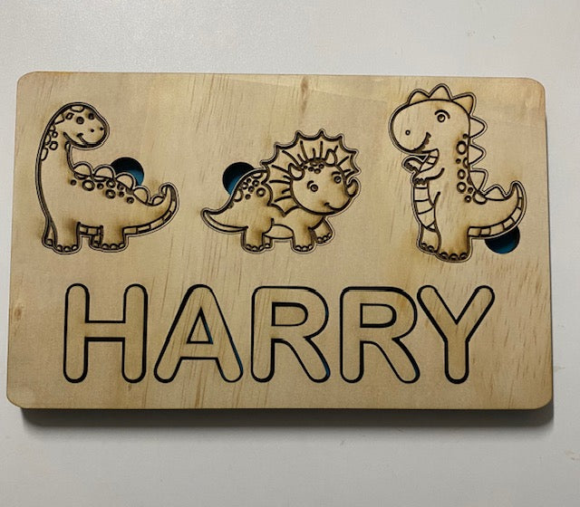 Puzzles - Name Wooden - From