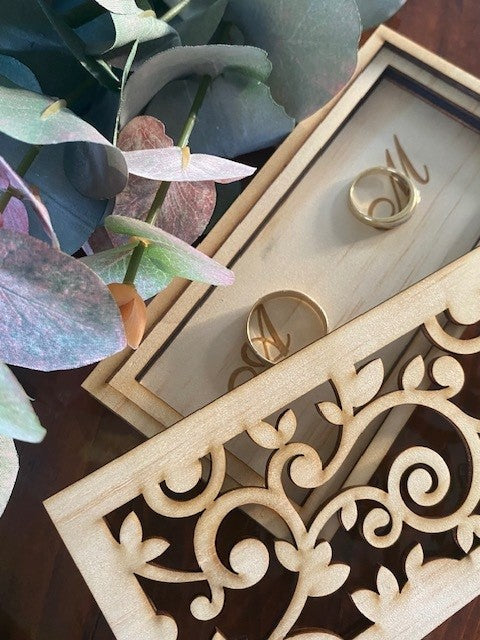 Ring Box - Beautifully crafted wooden ring boxes