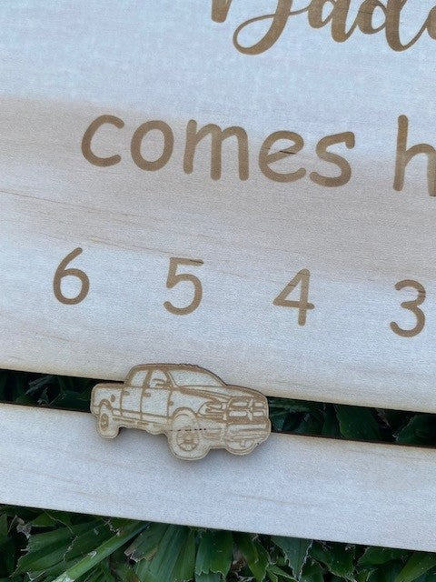 Sleeps Until Daddy's - NEW Sliding RAM