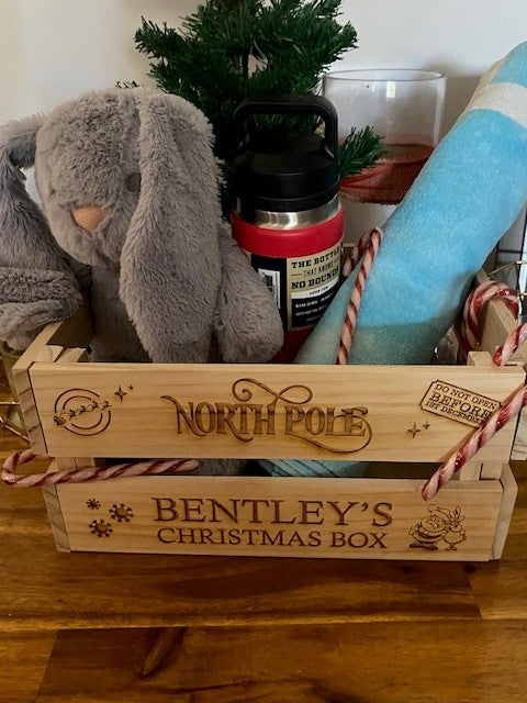 Christmas - Crates personalised