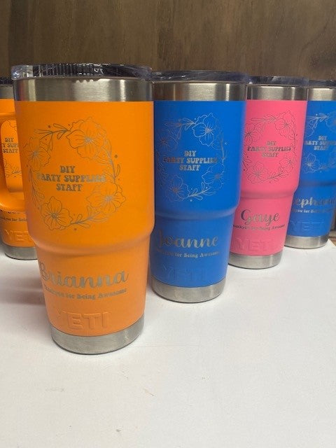 Yeti - Custom Engraving