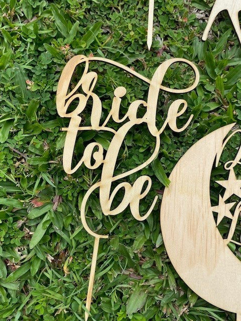 Personalised Wedding / Engagement Cake Topper