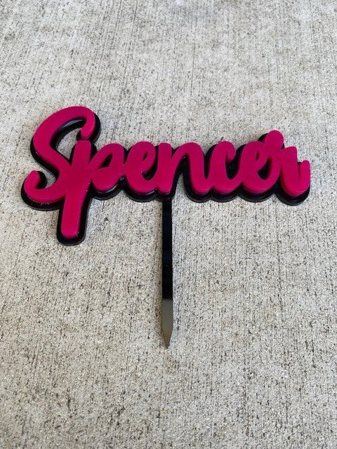 Cake Topper - Layered