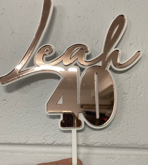 Cake Topper - Layered