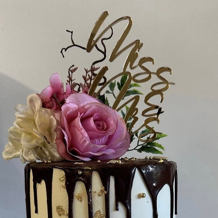 Cake Topper Celebration Acrylic