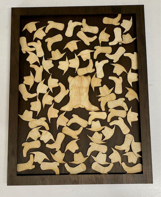 Dropbox - Wooden - Milestones, Weddings, Engagements, Birthdays