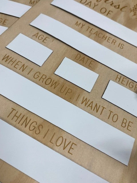 My First Day .......... sign