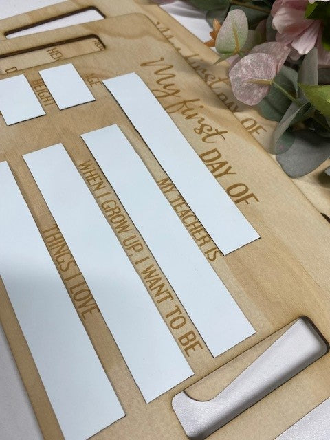 My First Day .......... sign