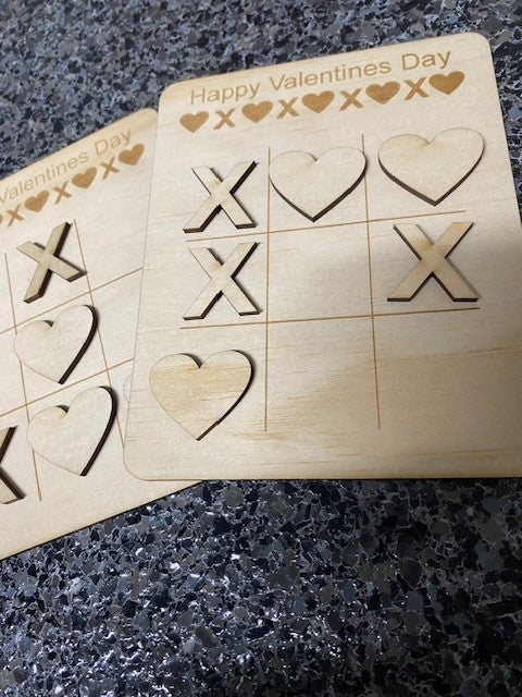 Valentines Day - Hearts & Crosses