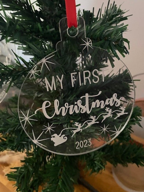 Christmas - My First Christmas Baubles