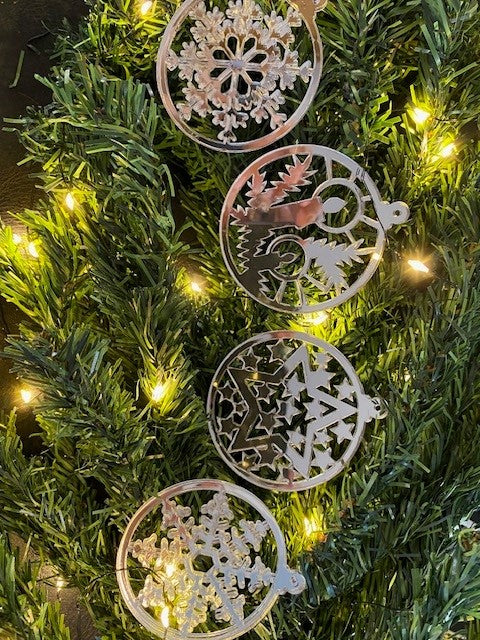 Christmas - Baubles Acrylic or Wooden