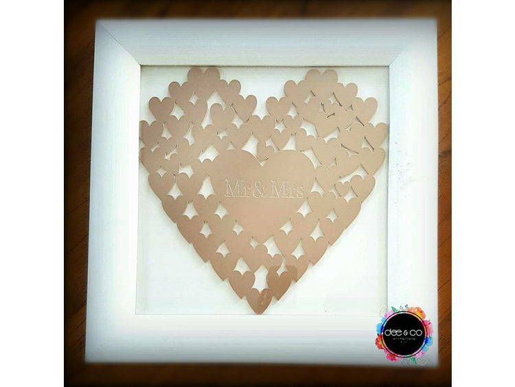 wedding,signing book,wooden,heart