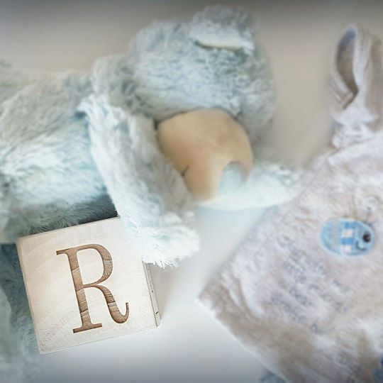 Personalised Wooden Baby Blocks