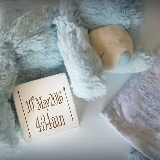 Personalised Wooden Baby Blocks