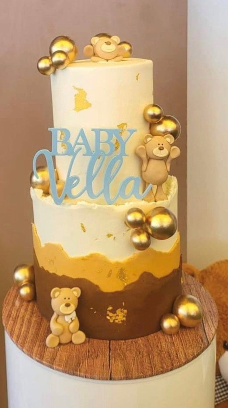 Cake Topper Celebration Acrylic