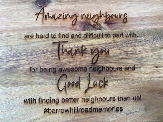 Chopping Serving Board - Personalised