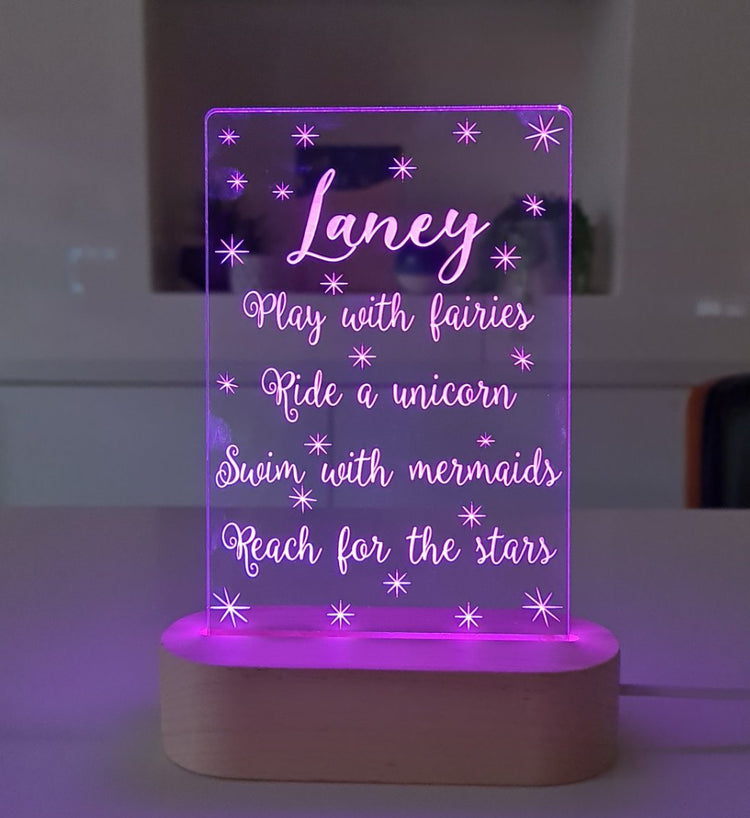 Night Lights - Personalised
