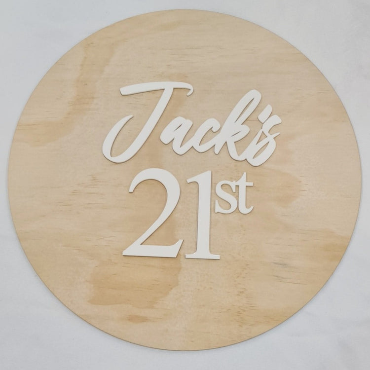 Guest Book Sign, Personalised Event Guestbook, Circle Signing Guest Board