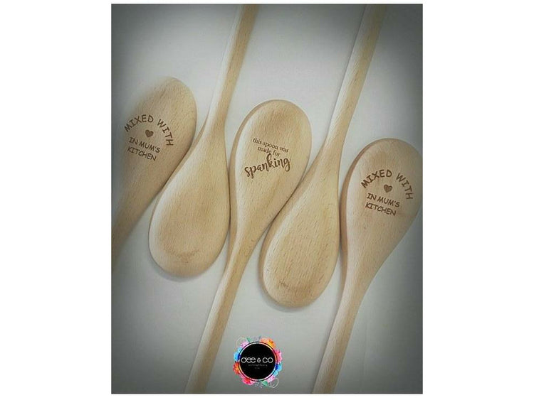 wooden spoons,mothers day gifts,engraving