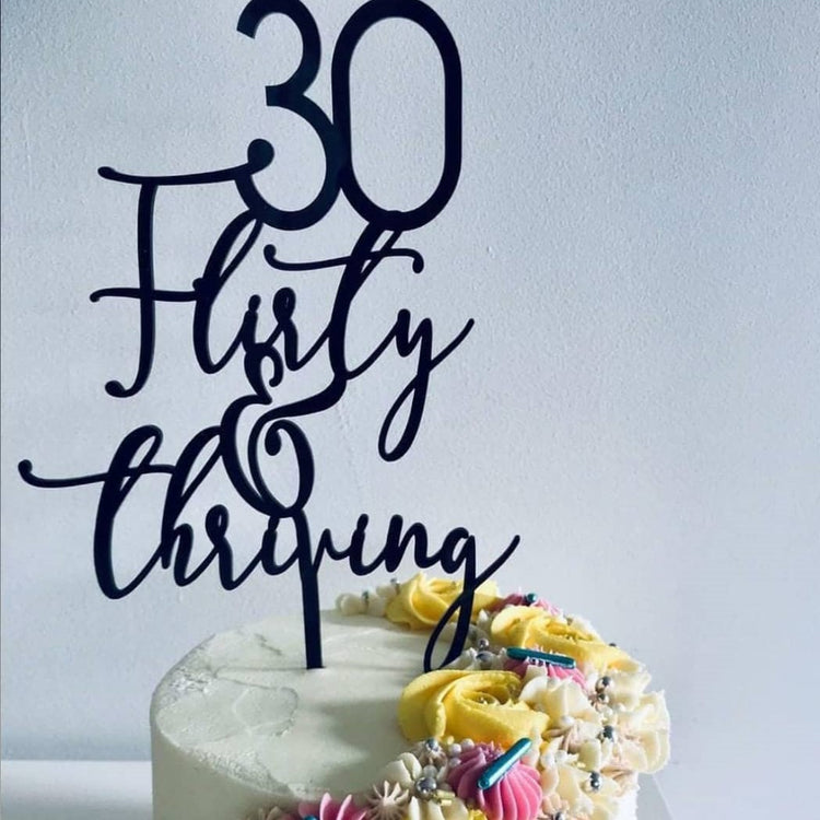 Cake Topper Celebration Acrylic