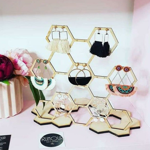 earring stand, jewelry organizer