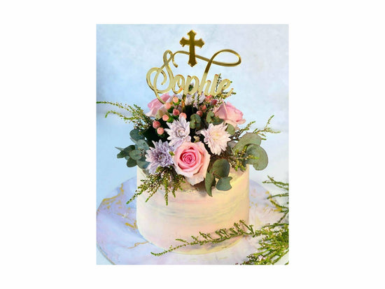 Cake Topper; cake topper Queensland, christening cake topper, birthday cake topper