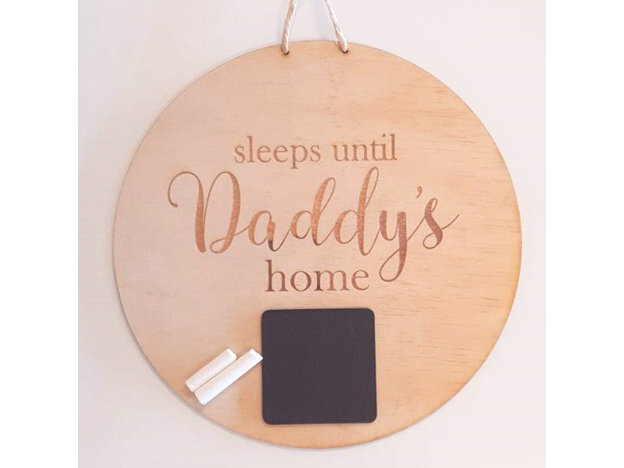 sleep calendar,count down calendar,calendar,wooden