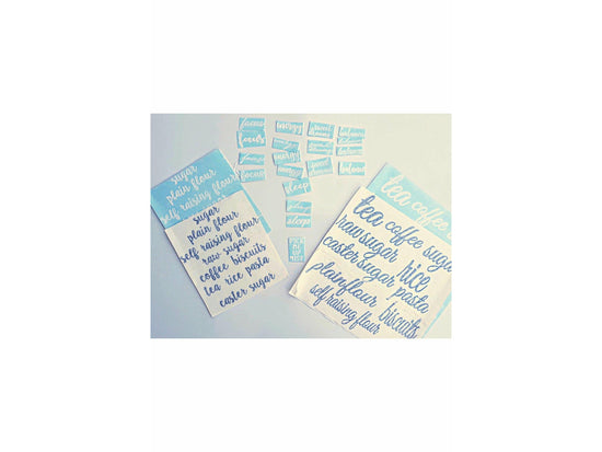 pantry,stickers,labels,organizer