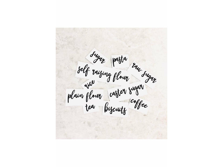 pantry,stickers,labels,organizer