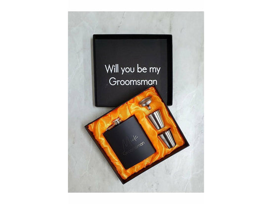 gift set,hip flask. best man gift,engraving, mens gifts