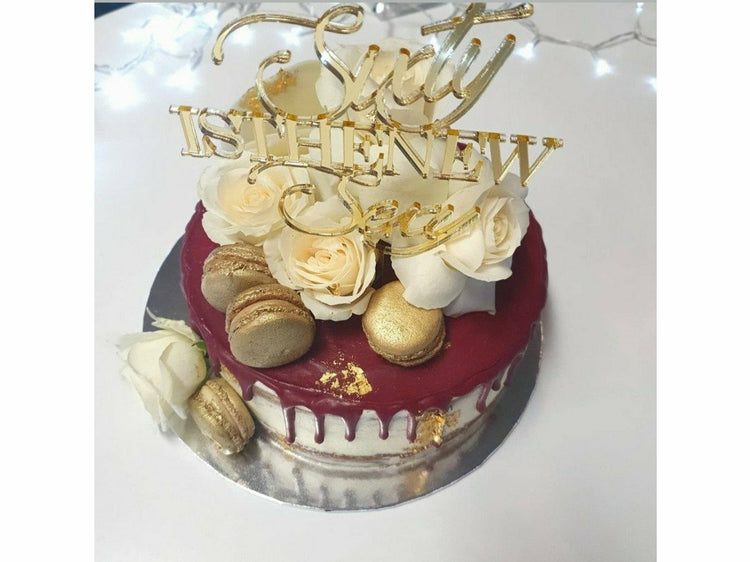 Cake Topper; cake topper Queensland, cake topper number; birthday cake topper