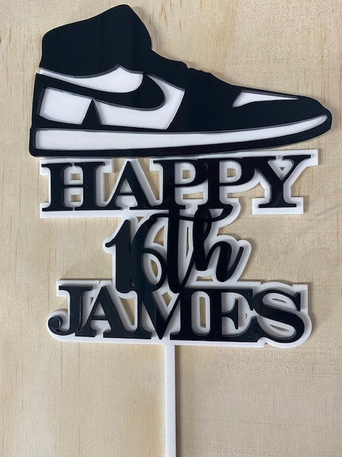 Cake Topper Custom Acrylic