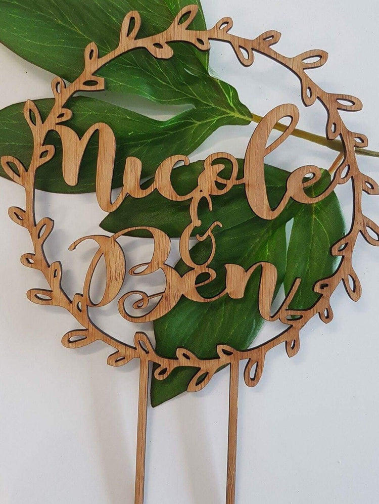 Personalised Wedding / Engagement Cake Topper
