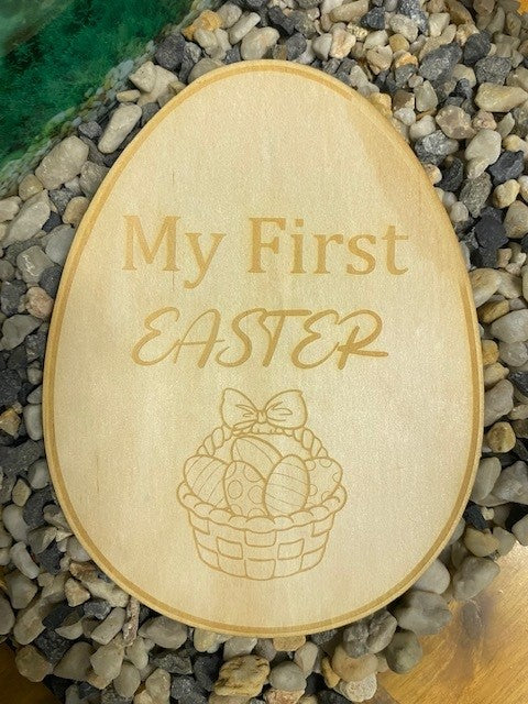 Easter - My First Easter - Plaque