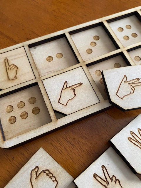 Auslan Number Puzzle!