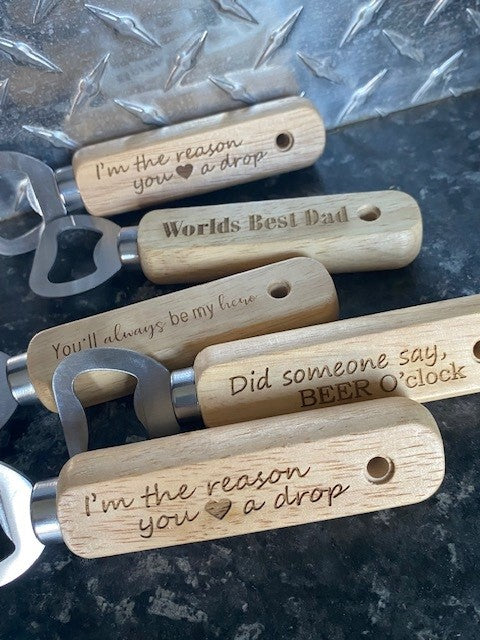 Bottle Opener - Wooden - Great Gift Ideas