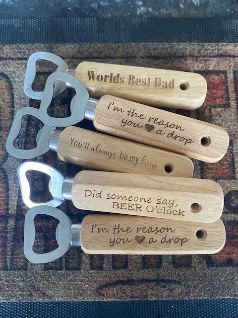 Bottle Opener - Wooden - Great Gift Ideas